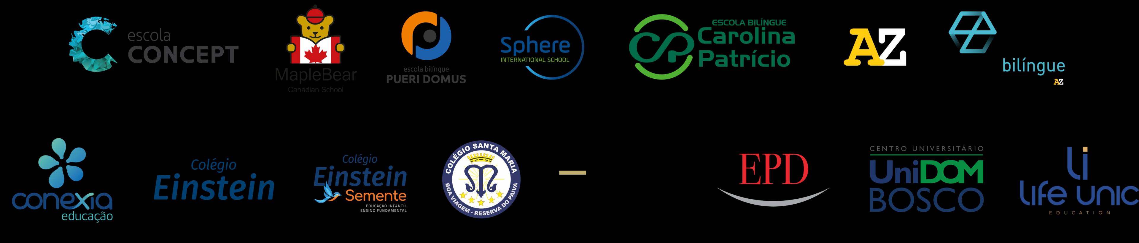 Escolas que fazem parte do grupo